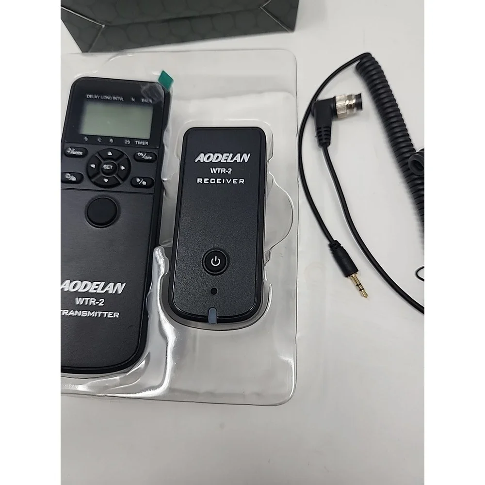 AODELAN WTR-2 Wireless Shutter Release Timer Remote Control